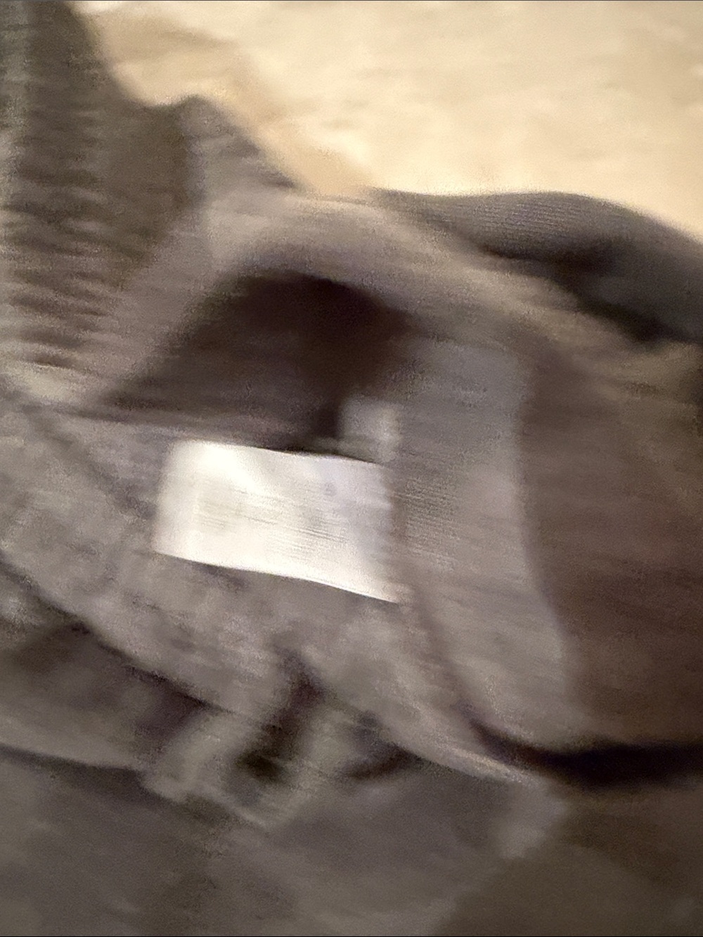 Maurices Heather Gray Fleece Skirt with Cozy Lining - Picture 2 of 4